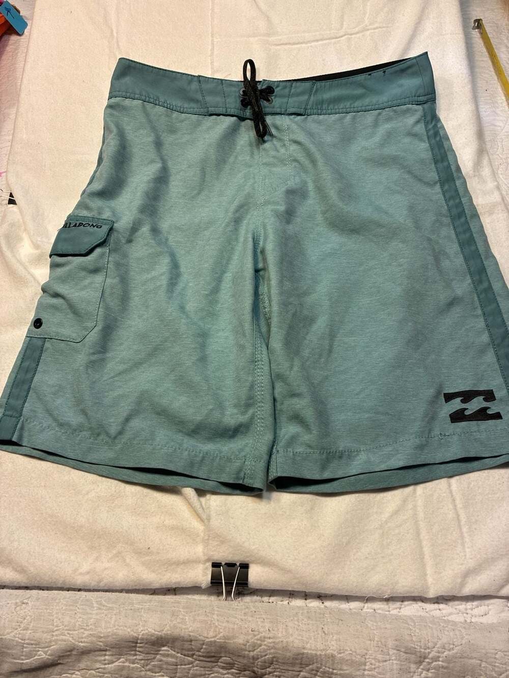 Billabong Originals Men's Board Shorts Teal Size 31 - Picture 1 of 14